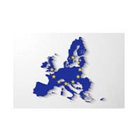 europe Carte bleue de l'Europe