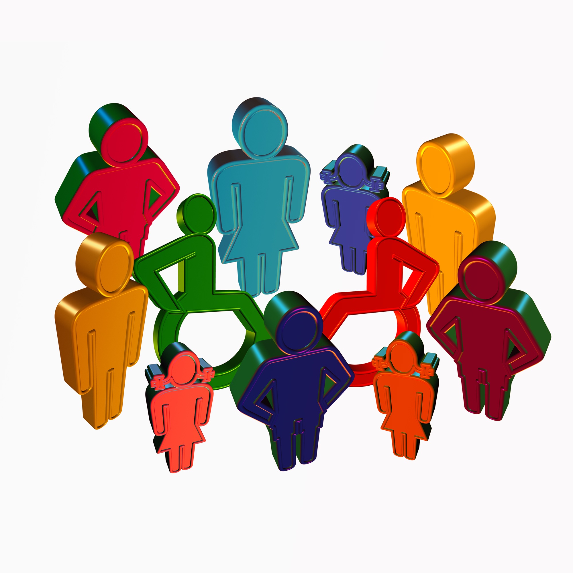 group-418449 Un groupe de professionnels, de personnes en situation de handicap et de participants