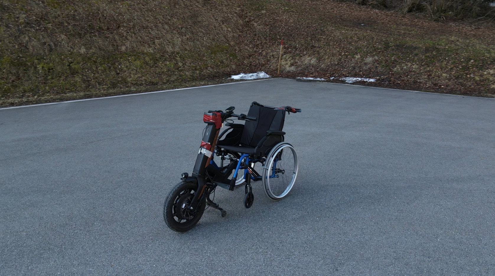 Prototyp eines motorisierten Sessels
